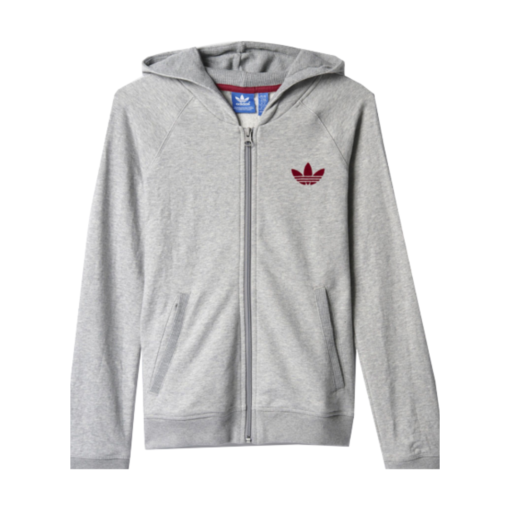 Sweat à capuche Adidas Originals Gris emblème Rouge S96063 https://mastersportdz.store original Algerie DZ