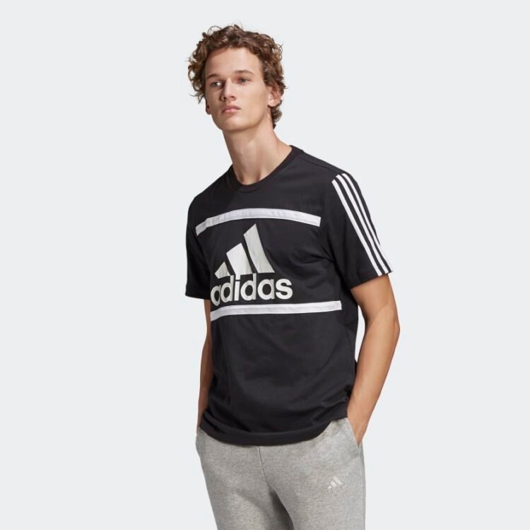 T-Shirt Pour Hommes Adidas Essentials Logo Colorblock GK8912 https://mastersportdz.store original Algerie DZ