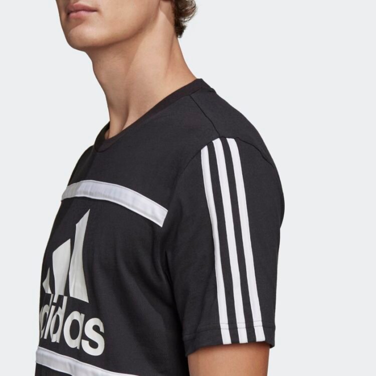T-Shirt Pour Hommes Adidas Essentials Logo Colorblock GK8912 https://mastersportdz.store original Algerie DZ