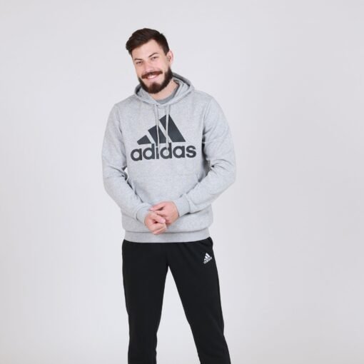 ADIDAS AEROREADY Essentials Kangaroo Pocket GRIS/NOIR GK9653 https://mastersportdz.store original Algerie DZ