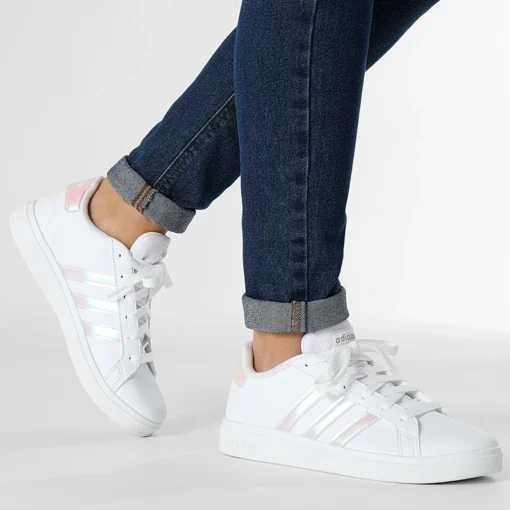 Chaussure Femme Grand Court 2 White Iridescent GY2326 https://mastersportdz.store original Algerie DZ