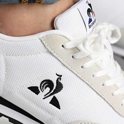 Chaussure Le Coq Sportif Astra Optical White Black 2310307 https://mastersportdz.store original Algerie DZ