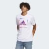 Adidas T-shirt graphique et bicolore à manches courtes Stencil - blanc HS2517 https://mastersportdz.store original Algerie DZ