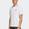 Essentials Piqué Small Logo Polo Shirt - White IC9315 https://mastersportdz.store original Algerie DZ