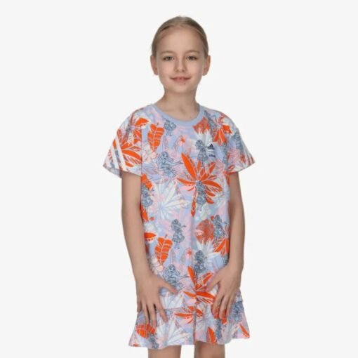 adidas x Disney Moana Dress - Blue | Kids' Lifestyle HR9495 https://mastersportdz.store original Algerie DZ