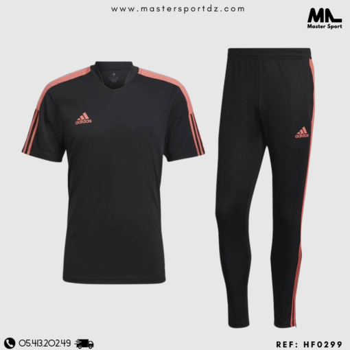 Ensemble ADULTS ADIDAS TIRO TR JSY ES. JERSEY D'ENTRAÎNMENT NOIR/ORANGE HF0299 https://mastersportdz.store original Algerie DZ