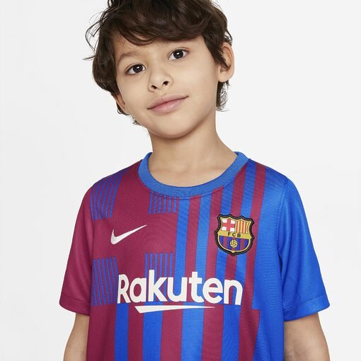 Ensemble Pour Enfants Nike FC Barcelone  domicile 21/22 CV8268-428 https://mastersportdz.store original Algerie DZ