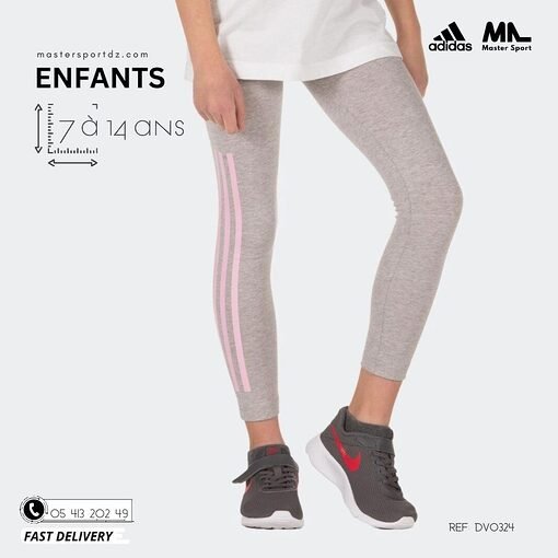 Legging Adidas Must Haves 3 Bandes pour Filles DV0324 https://mastersportdz.store original Algerie DZ