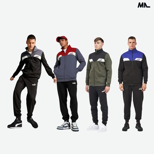 Ensemble de survêtement en Cotton Puma POWER 68190001 https://mastersportdz.store original Algerie DZ