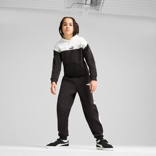 Ensemble Puma Power:  Hoodie et Jogging pour Enfants 681788-01 https://mastersportdz.store original Algerie DZ
