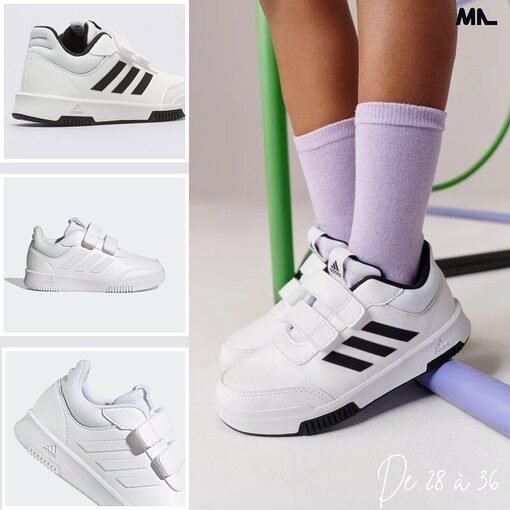 Chaussure à Scratch Adidas Tensaur GW1981 https://mastersportdz.store original Algerie DZ