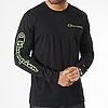 Tee Shirt Manches Longues Champion Neon Spray Sky Captain 218485-KK001 https://mastersportdz.store original Algerie DZ
