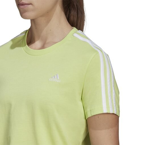 T-shirt Adidas Essentials Loose 3-Bandes Cropped Femme HF7240 https://mastersportdz.store original Algerie DZ