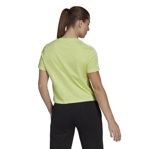 T-shirt Adidas Essentials Loose 3-Bandes Cropped Femme HF7240 https://mastersportdz.store original Algerie DZ