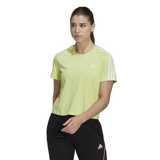 T-shirt Adidas Essentials Loose 3-Bandes Cropped Femme HF7240 https://mastersportdz.store original Algerie DZ