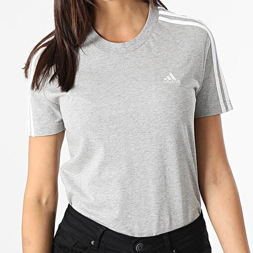 T-shirt Adidas Essentials Slim pour Femmes GL0785 https://mastersportdz.store original Algerie DZ