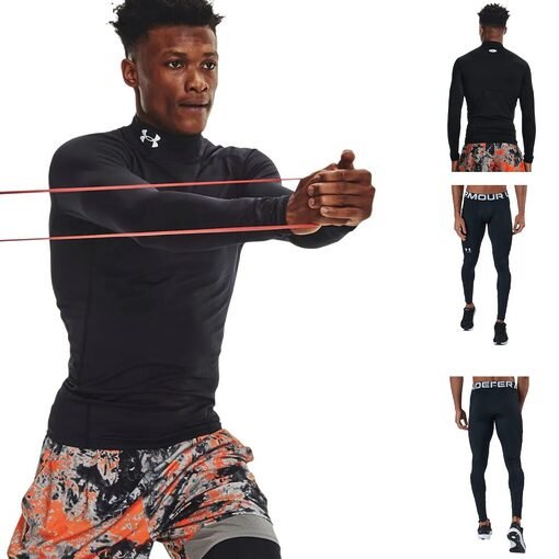 Ensemble Under Armour ColdGear Compression Homme 1366072-001 https://mastersportdz.store original Algerie DZ